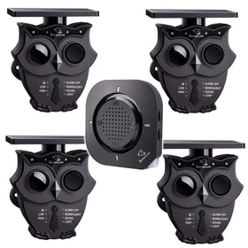 Betterlink solar driveway alarm sensor outdoors provides reliable motion detection.