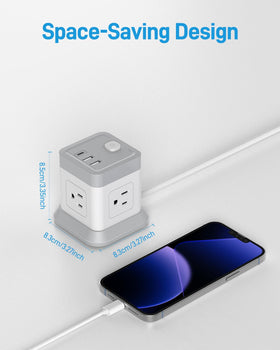 BEVA travel-sized cube fits in luggage for cruise or hotel rooms