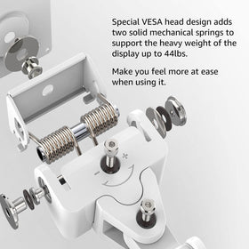 BEWISER grommet base offers clean, sturdy desk installation.