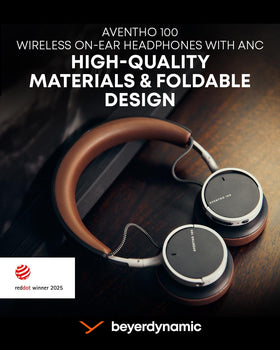 beyerdynamic AVENTHO 100 app for personalized sound tuning