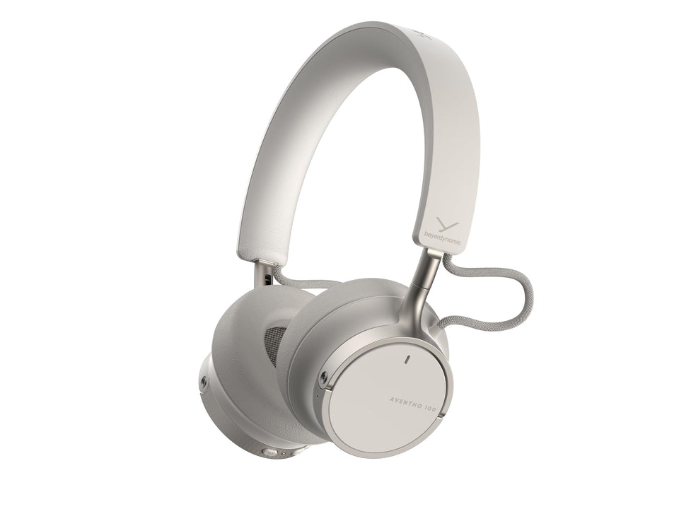 Beyerdynamic Aventho 100 folded design for easy travel and storage.