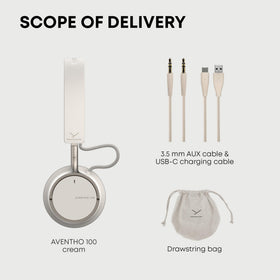 Beyerdynamic Aventho 100 travel-friendly design fits bags.