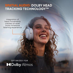 Beyerdynamic Aventho 300 Dolby Atmos visual emphasizes immersive sound stage.