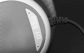 Beyerdynamic DT 880 velour ear pads close-up for long-session comfort.