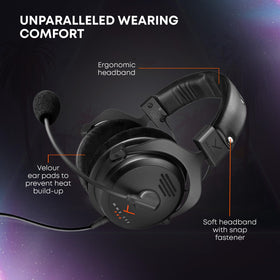 Beyerdynamic MMX 330 Pro wired connection ensures low latency for gaming.