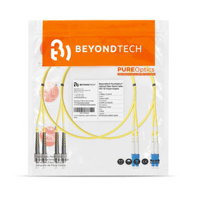 BEYONDTECH fiber cable installation frame depicts flexible use in tight spaces.