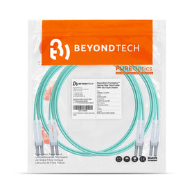 BEYONDTECH installation in rack or cabinet demonstrates flexible routing