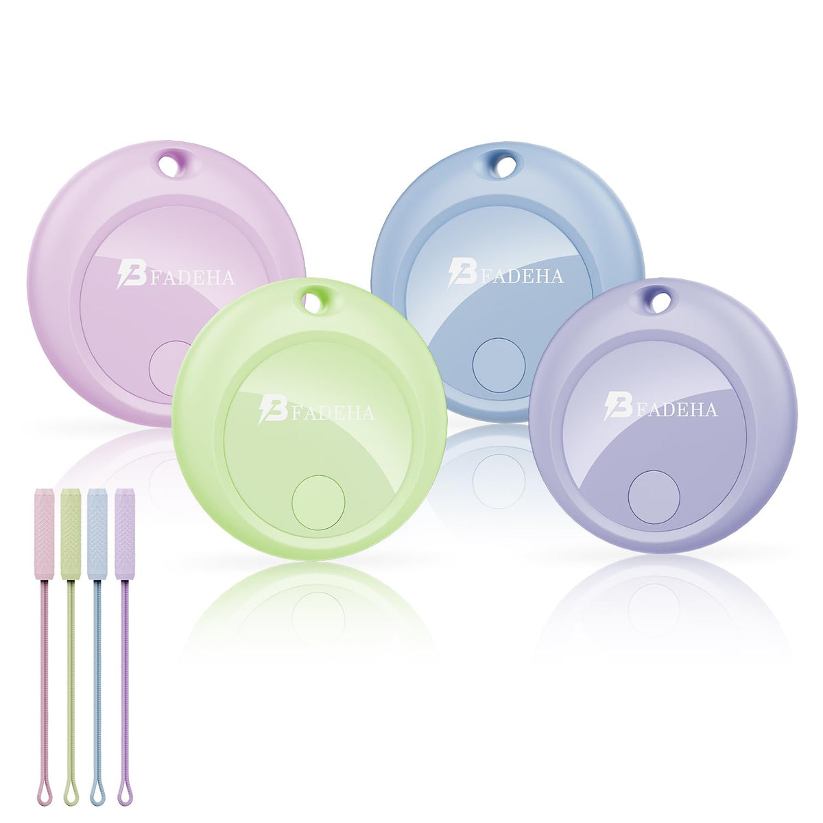 BFADEHA front packaging showing 4-pack and included accessories benefit quick setup