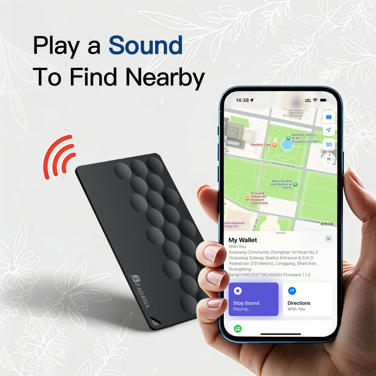 BFADEHA Slim, durable card fits in any wallet without bulk.