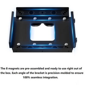 BFDQWR Pre-installed magnets save time and prevent setup hassle.