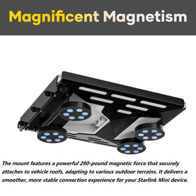 BFDQWR universal compatibility fits cars, trucks, RVs, boats with soft-touch rubber bases.