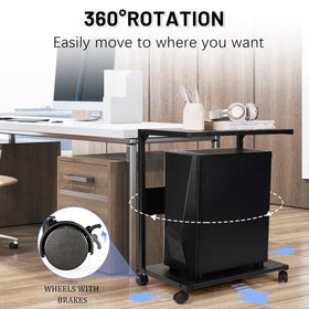 Bfttlity locking caster wheels enable easy repositioning with stability when parked