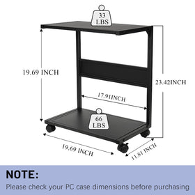Bfttlity metal CPU holder keeps your computer secure on a sturdy base