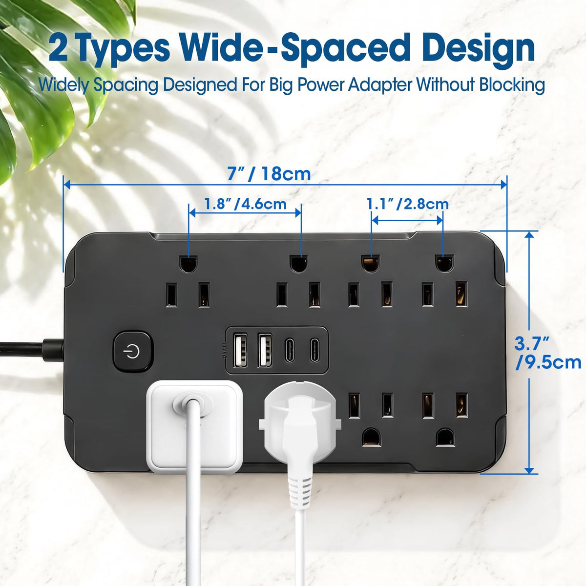 BGUP USB-C fast charging ports enabling quick device charging and smart power delivery