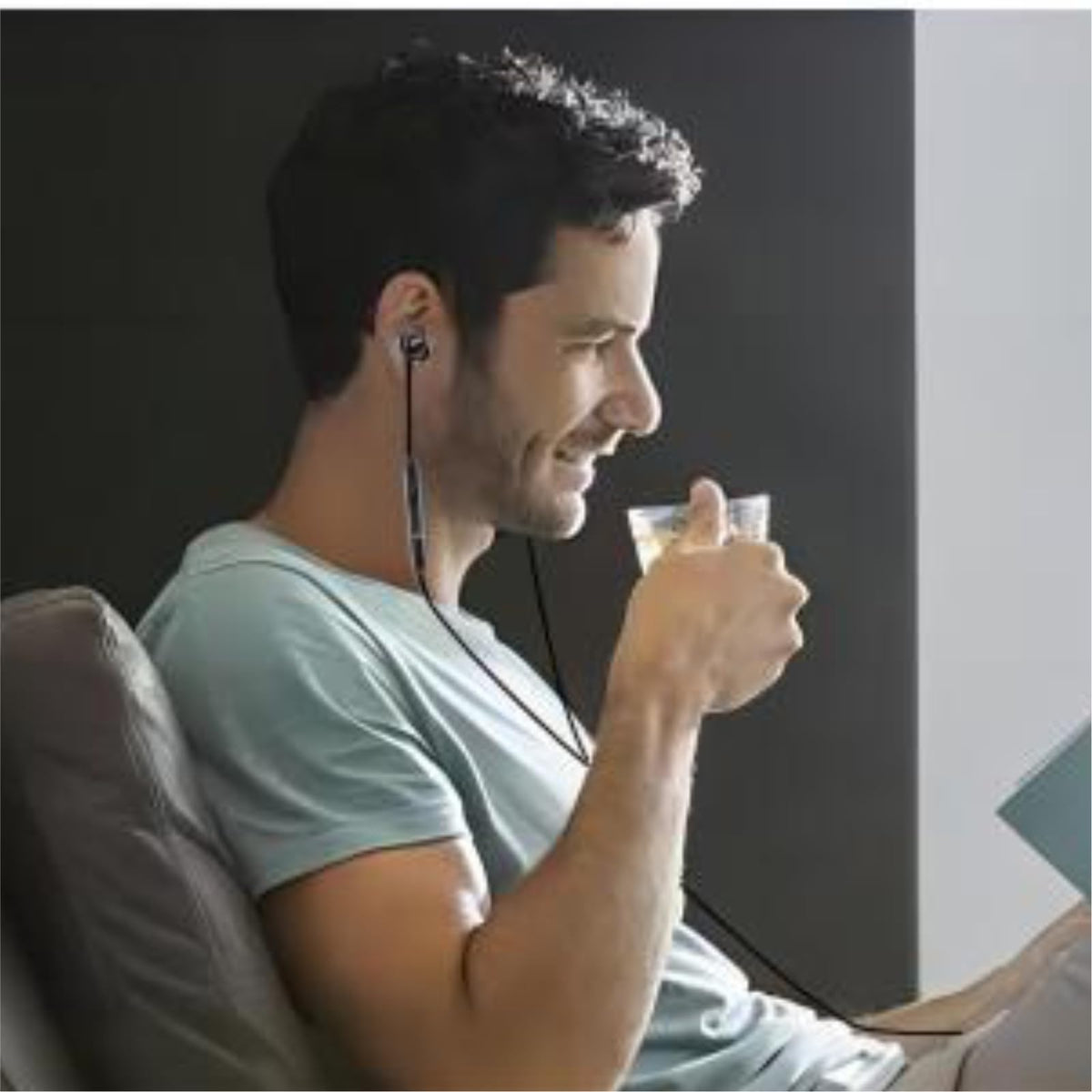 Bhvrtls compact, portable design for everyday listening.
