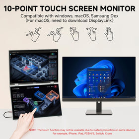 Biakknoe U16 Pro 1920x1200 display delivers sharp text and vivid colors.