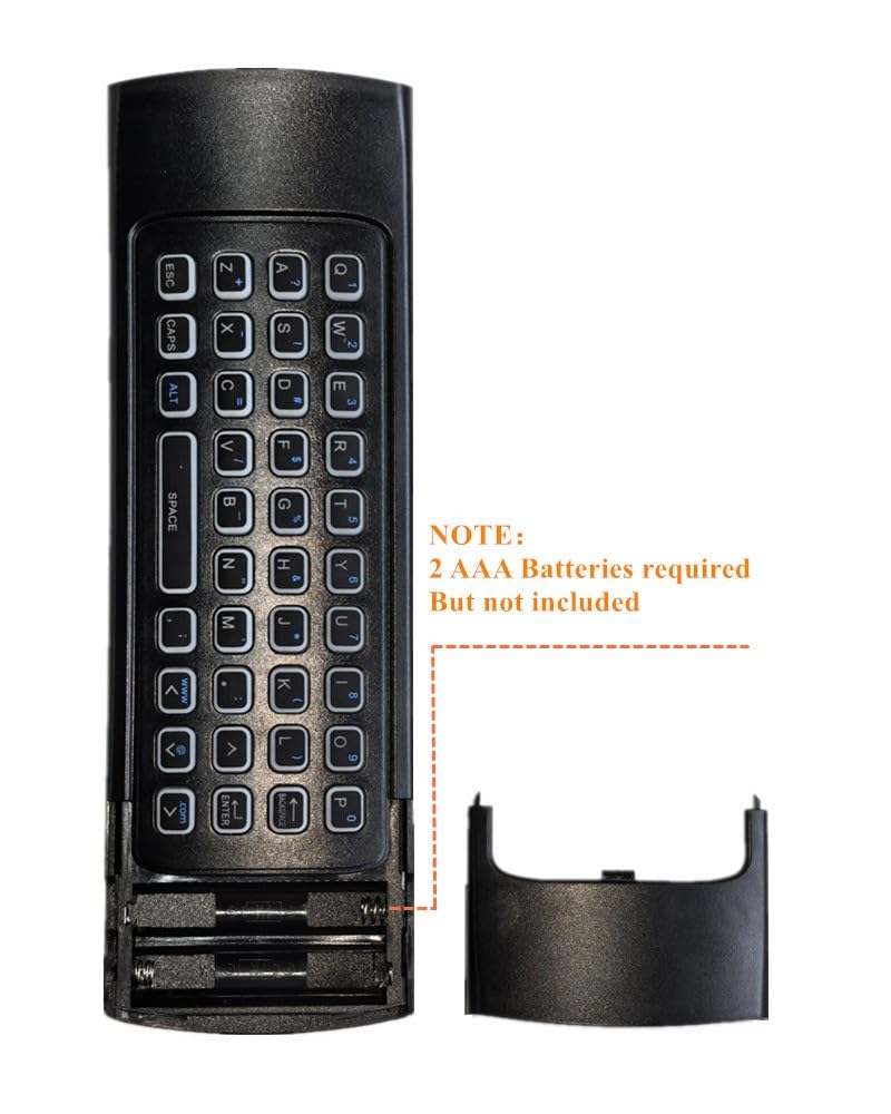 BIFANS MX3 in a living room controlling TV box and projector effortlessly