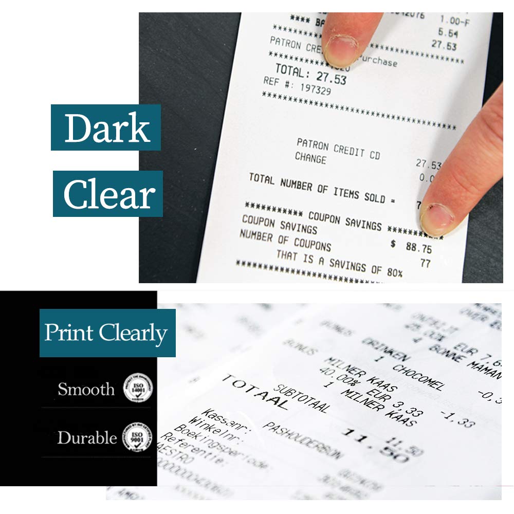 Bigger RC700 ribbon ideal for office use and daily prints