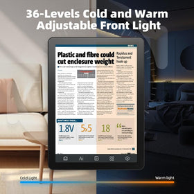 Bigme B6 color display demonstrates rich images with illustrated content.