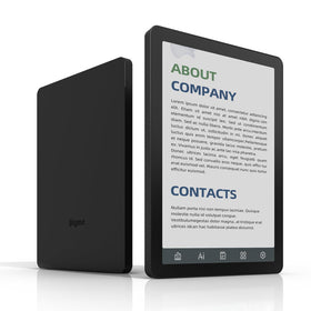 Bigme B6 color e-reader front view shows vibrant display and slim design.