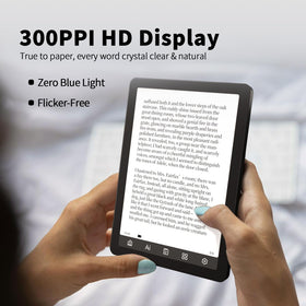 Bigme B6 6 inch color display with vibrant images for immersive reading