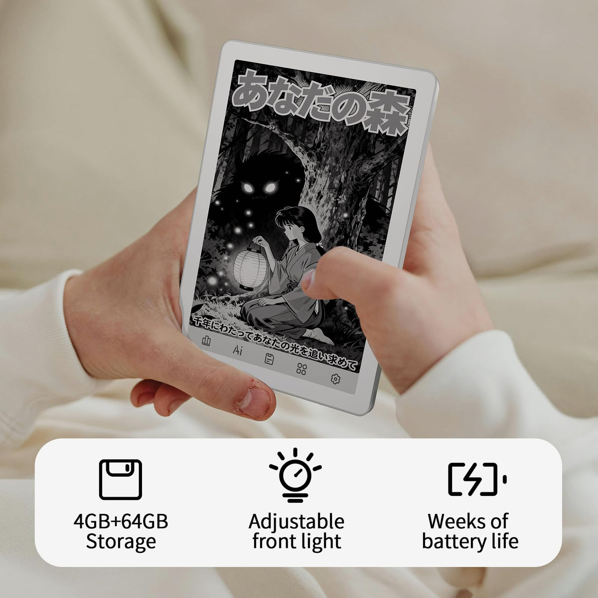Bigme B6 octa-core processor enabling smooth navigation and fast loading