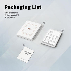 Bigme B6 slim, portable design ideal for travel reading