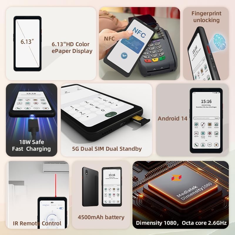 Bigme HiBreak Pro runs Android 14 with versatile app access