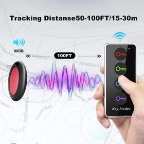 BIGTRIDE 100ft RF range works through walls for distant finds