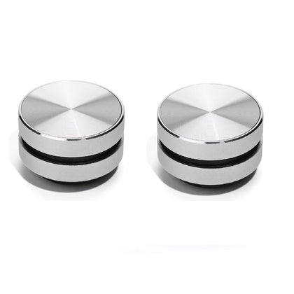 Bigvapor front view showing twin silver speakers and compact design benefit portability