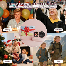 BILEBAK accessories flatlay including 32GB card and storage bag for ready use