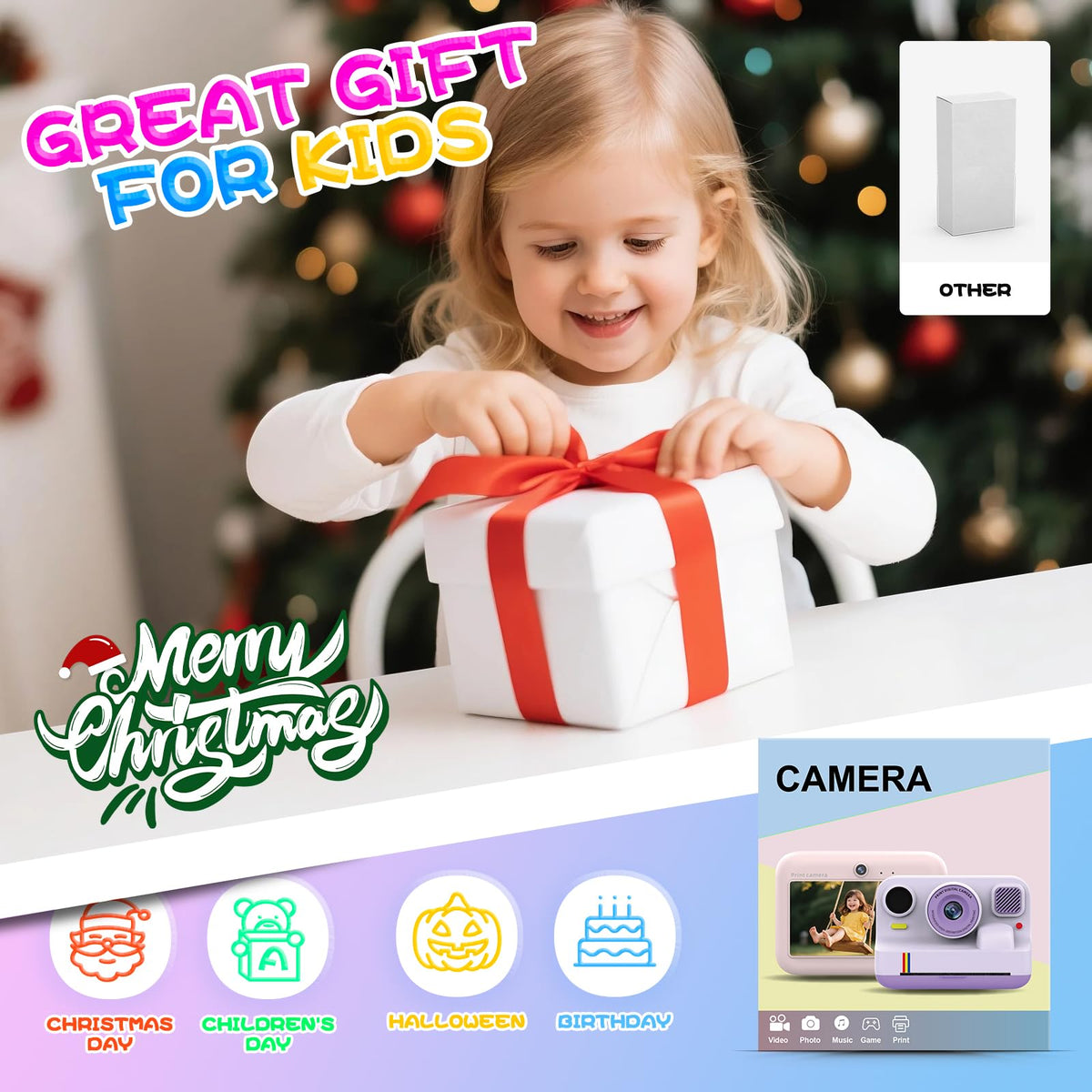 BILEBAK kid-friendly icons and simple menus support easy creativity.