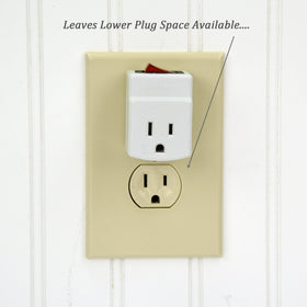 BindMaster energy-saving adapter helps reduce idle power consumption for outlets.