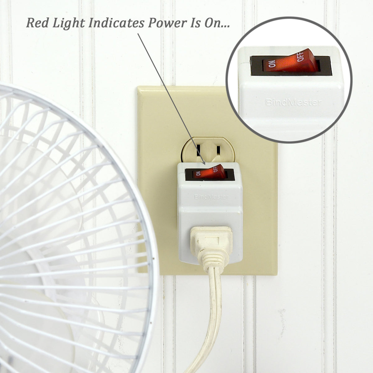 BindMaster on/off switch adapter ideal for devices without built-in controls.
