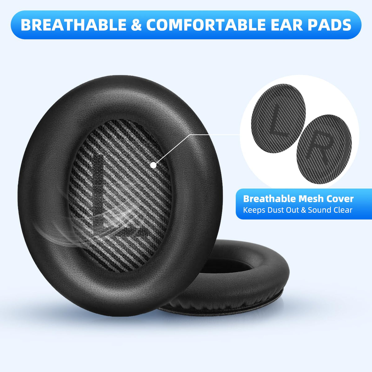 BINGLE protein leather cushions stay breathable for all-day wear