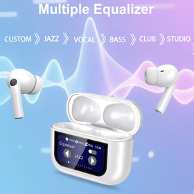 Binineew wireless earbuds with Bluetooth 5.4 ensure fast, stable connections.