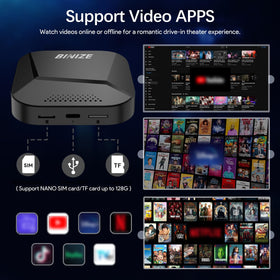 Binize CarPlay AI Box OEM wired CarPlay upgrade for wireless connectivity