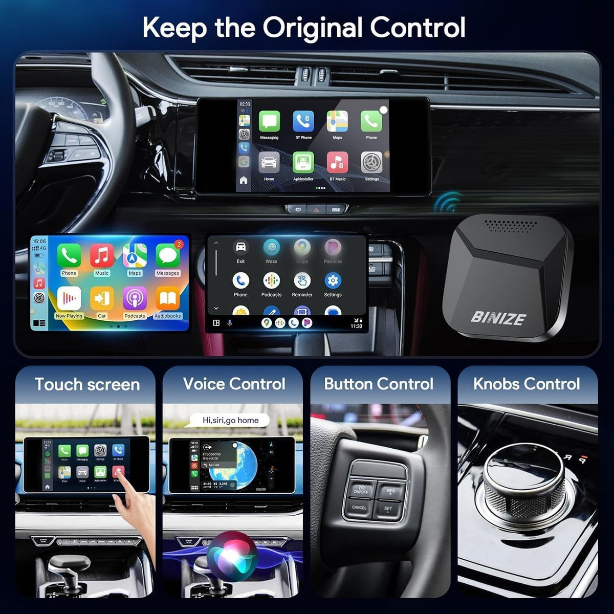 Binize CarPlay AI Box after-sales support and warranty information