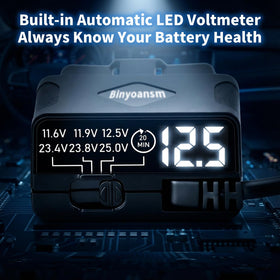 Binyoansm 20 minute timer mode controls power after engine off