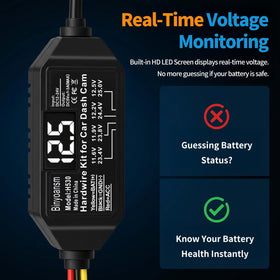 Binyoansm 3-lead ACC detection enables automatic dash cam switching.