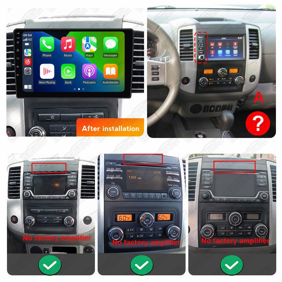 Biorunn dash kit installation illustrating a clean, factory-like fit in the Frontier dash.
