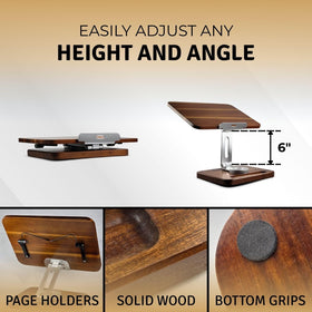 Birchline rotating clips hold notes without blocking your view.