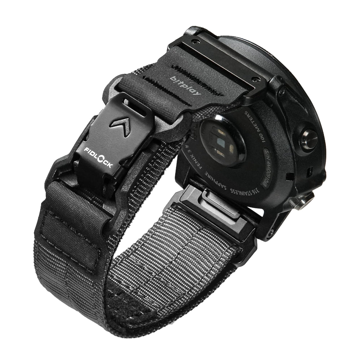 bitplay band front profile showing sleek fit and secure look
