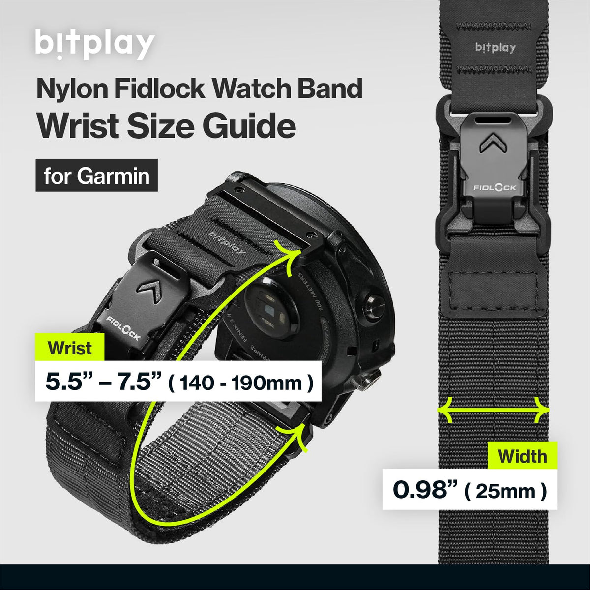 bitplay installed on Garmin watch showing correct fit and compatibility