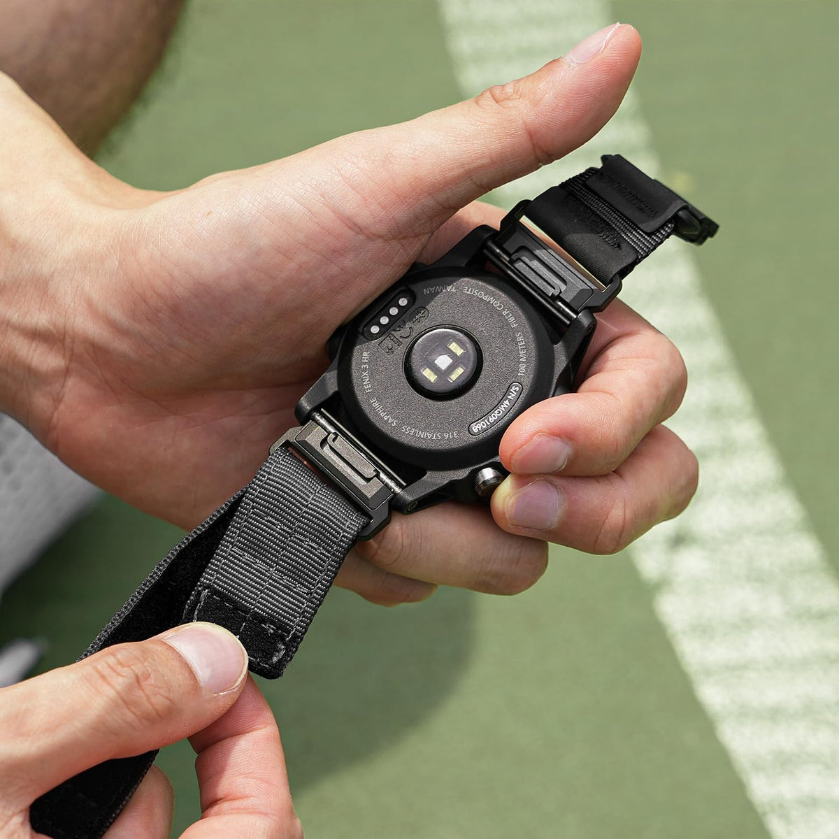 bitplay scale size on wrist showing comfortable low-profile wear
