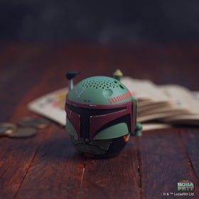 Bitty Boomers close-up of Boba Fett sculpted detail highlighting build quality benefit