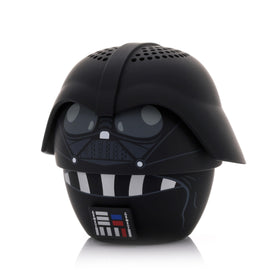 Compact 2-inch Bitty Boomers speaker showcases Darth Vader design and portability.