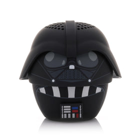 Bitty Boomers Darth Vader with removable helmet for portable, on-the-go music fun.