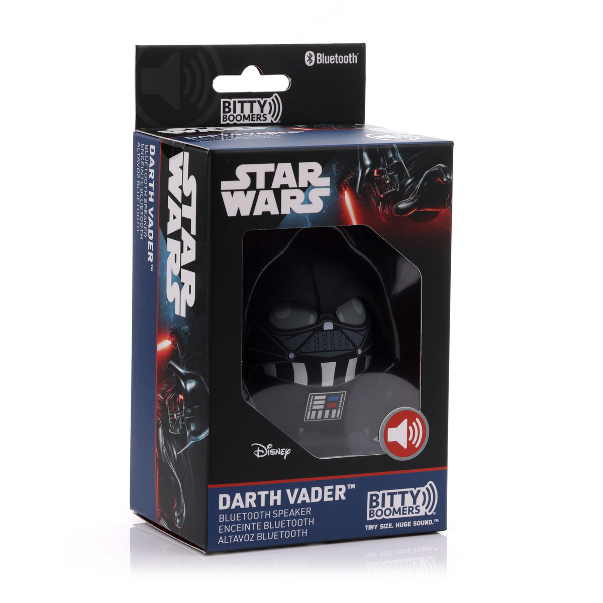 BB5-compatible Bitty Boomers Darth Vader for stereo pairing and richer sound.