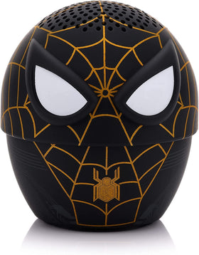 Bitty Boomers Marvel Spider-Man back view with clip for secure backpack attachment